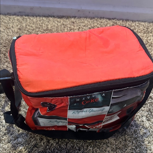 Coca Cola Red and Black Backpack Cooler - Picture 3 of 4